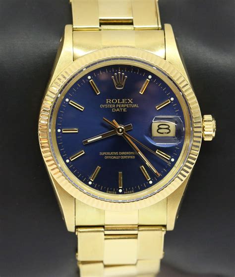 gold rolex oyster perpetual